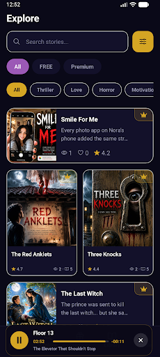 Narrora – Short Stories & Audio App — image 3